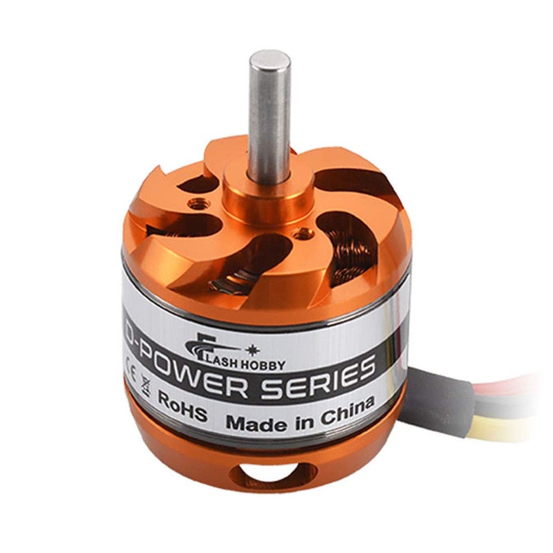 FLASH HOBBY D3536 Brushless Outrunner Motor 750KV RC Electric Motor Fixed Wing Motor for Aircraft UAV Mini Multicopter RC Plane Helicopter Robotic Arm - Image 3